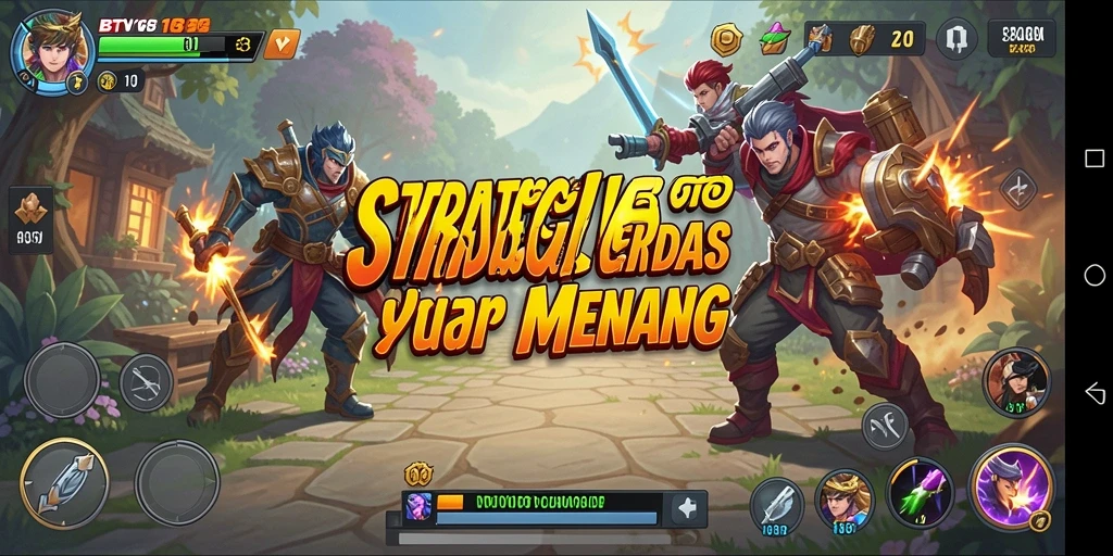 Tampilan gameplay mendebarkan di BTV168 dengan pertempuran strategi yang intens.