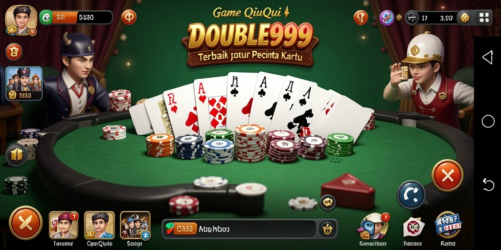 Tampilan gameplay seru dalam <strong>DOUBLE999</strong> yang mendebarkan.