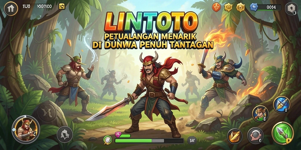 Tampilan gameplay menarik dari LINITOTO yang penuh tantangan dan petualangan.