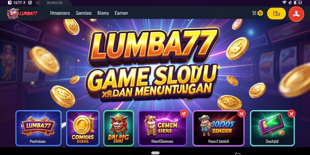 Tampilan gameplay seru dalam LUMBA77 dengan grafis yang menawan.