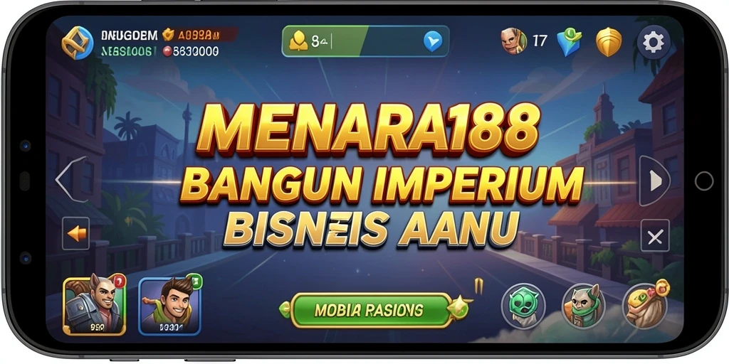 Tampilan gameplay <strong>MENARA188</strong> yang mengasyikkan saat membangun bisnis.