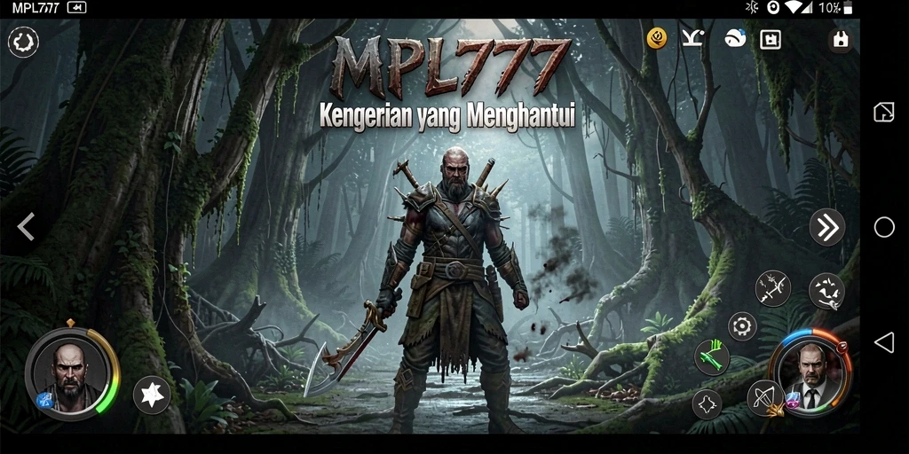 Tampilan menyeramkan dari gameplay MPL777 yang menegangkan.
