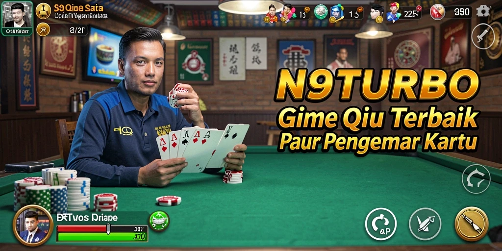 Gameplay seru N9TURBO dengan pemain yang kompetitif.