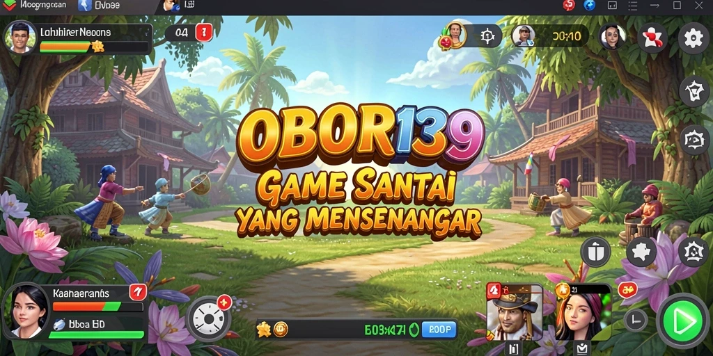 Tampilan menarik gameplay OBOR138 dalam suasana Casual yang menyenangkan.
