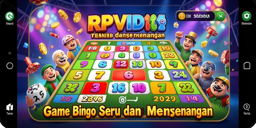 Screenshot gameplay RPVIP1 yang menampilkan pengalaman seru bermain Bingo.