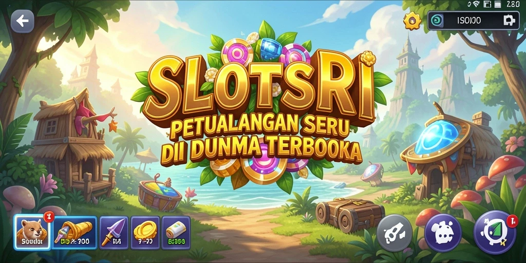 Tangkapan layar SLOTSRI menunjukkan petualangan di dunia terbuka yang luas.