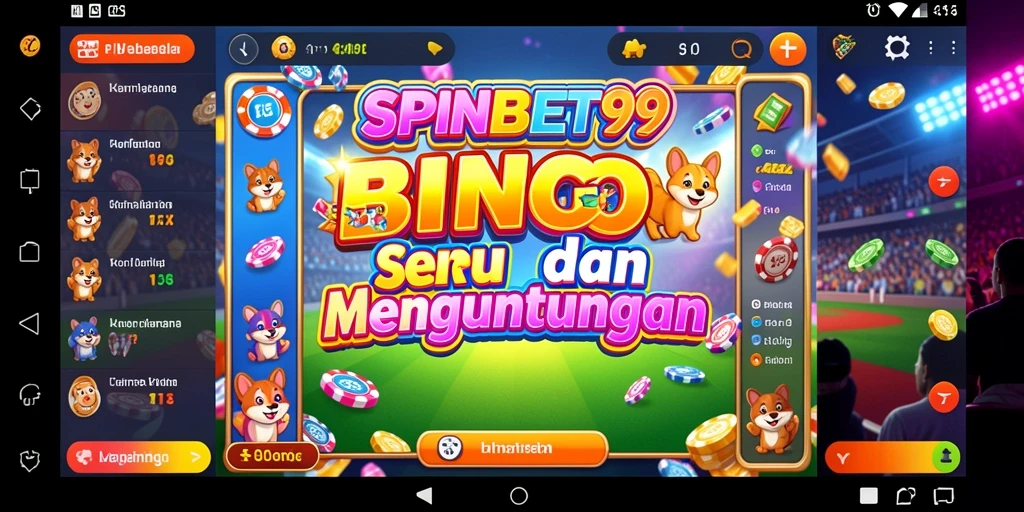 Gameplay Bingo SPINBET99 yang seru dan interaktif.
