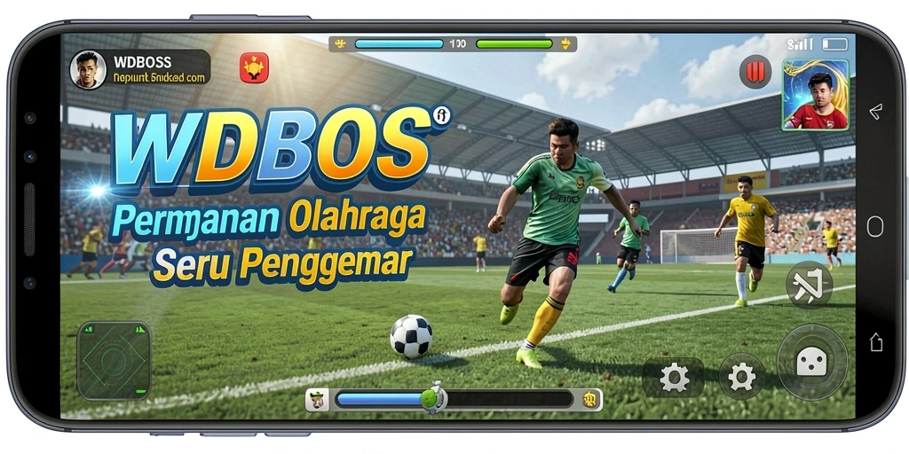 Tampilan menegangkan dari gameplay WDBOS yang penuh aksi olahraga.
